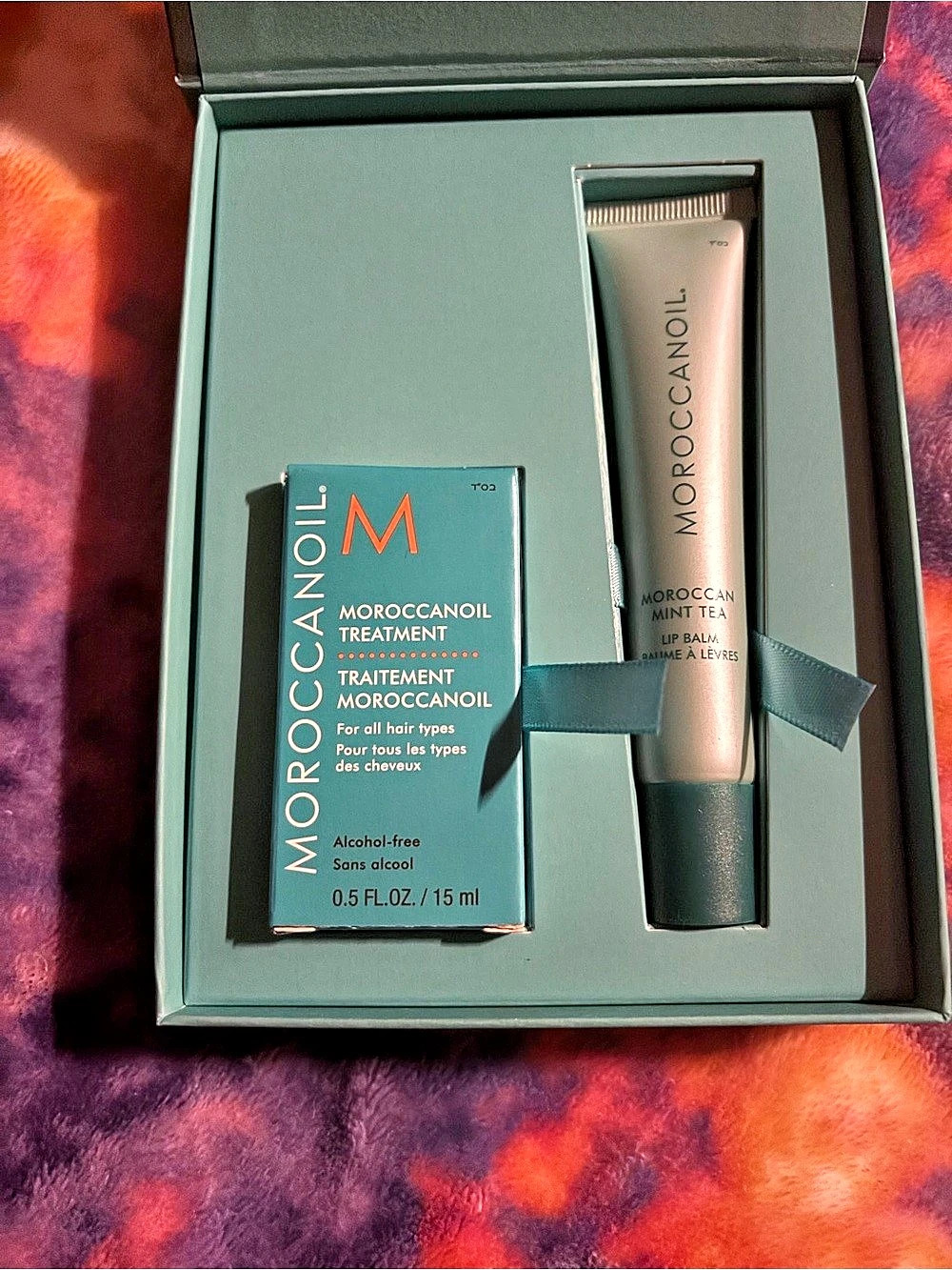 Moroccanoil The Shine Suite - Moroccan Mint Tea Hair Gift Set